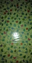 Transzparens papír - Inda mintás levelekkel, pillangókkal