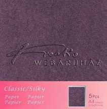 Metál fényű papír - Amethyst - Lila színű karton 250gr - kétoldalas