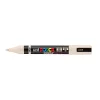 Posca filc, Ecset hegyű, 1-4 mm vastag filc, UNI POSCA PCBR - Bézs 45