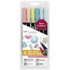 Tombow ABT Dual Brush Pen - Kéthegyű marker filctoll 6 db - candy Tombow ABT Dual Brush Pen - Kéthegyű marker filctoll 6 db - candy