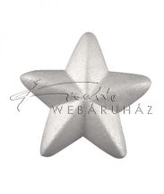 Polisztirol vagy hungarocell csillag, 10cm, ötágú