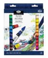 Kreatív hobby - Akrilfesték készlet - 18 x 12 ml, ecsettel Kreatív hobby - Akrilfesték készlet - 18 x 12 ml, ecsettel
