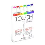 TOUCH Twin Brush Marker 6 db, alap