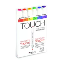 TOUCH Twin Brush Marker 6 db, alap