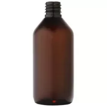 Barna gyógyszeresüveg csavarfedéllel 100 ml