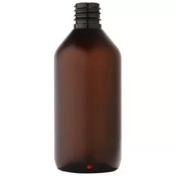 Barna gyógyszeresüveg csavarfedéllel 100 ml
