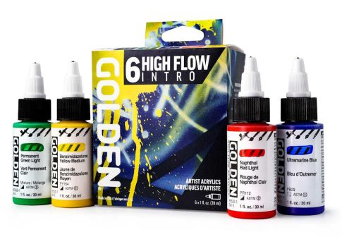 Színkészlet Golden High Flow Intro set 6x30ml