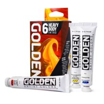 Színkészlet Golden Heavy body Intro set 6x22ml