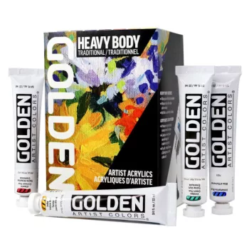 Színkészlet Golden Heavy body Traditional set