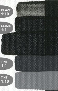 Akril Golden Fluid 118ml – 2040 Szénfekete