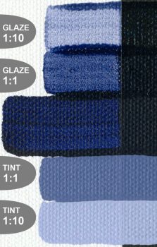 Akril Golden Fluid 118ml – 2240 Paynes Gray