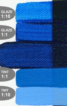 Akril Golden Fluid 30ml – 2260 Ftalo kék (vörös árnyalatú)