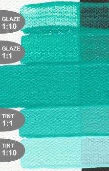 Akril Golden Fluid 30ml – 2369 Teal