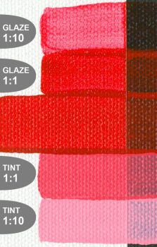 Akril Golden Fluid 30ml – 2425 Közép Kadmiumvörös árnyalat