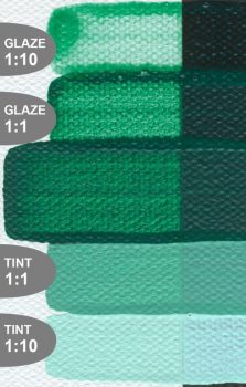 Akril Golden Fluid 30ml – 2443 Viridián zöld árnyalat