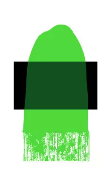 Akril Golden HB 59ml  4620 Fluorescent Green