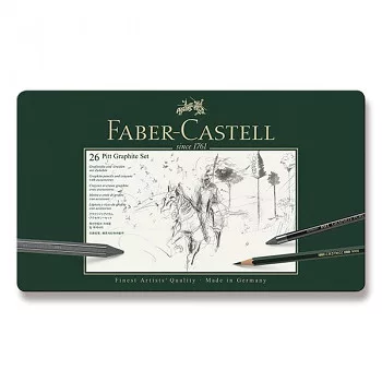 Rajzkészlet Faber-Castell Pitt 26 db