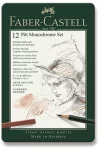 Rajzkészlet Faber-Castell Pitt 12 db