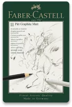 Rajzkészlet Faber-Castell Graphite Matt 11 db