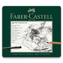Rajzkészlet Faber-Castell Charcoal 24 db