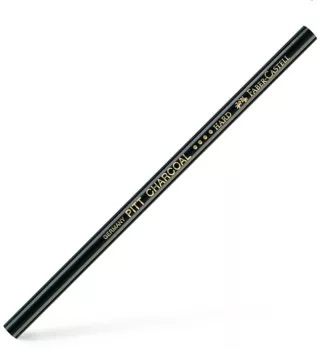 Természetes szén ceruzában Faber-Castell Pitt Charcoal - lágy