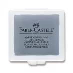 Műanyag radír Faber-Castell szürke