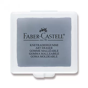 Műanyag radír Faber-Castell szürke