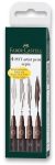 Jelölő készlet Faber-Castell 4 db – szépia