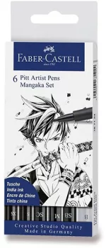 Jelölő készlet Faber-Castell 6 db – Manga
