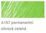 ecset marker Faber-Castell  167 olive green