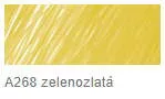 ecset marker Faber-Castell  268 green gold