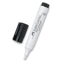 Wide marker fehér Faber-Castell