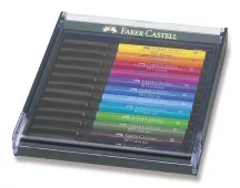 marker set Faber-Castell 12 pcs basic shades