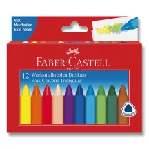 Wax sticks Faber-Castell set of 12 pcs