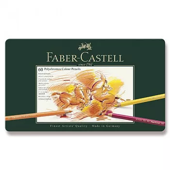 Coloured pencils Polychromos 60 pcs Faber-Castell