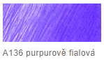   Színes ceruza Faber-Castell Polychromos – 136 bíbor ibolya