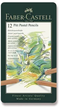 Művészpasztellek készlete Faber-Castell dobozban 12 db