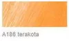 Artistic pastel in pencil Faber-Castell  186 terracotta