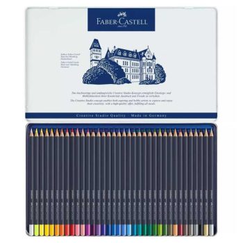 Set of coloured pencils Goldfaber art brushes 36pcs
