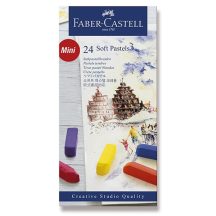 lágy pastels Faber-Castell mini 24 pcs