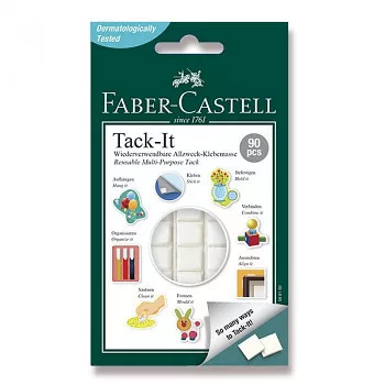 Adhesive material Tack-it 90 pcs Faber-Castell Adhesive material Tack-it 90 pcs Faber-Castell