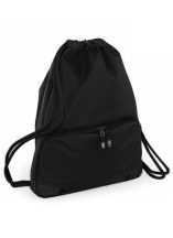 Hátizsák hátra Berenika zsebekkel fekete / fekete