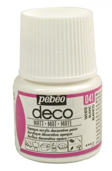 Szín Pébéo Deco 45ml – 001 Gloss White