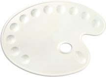 Műanyag paletta nagy 37x26cm