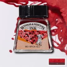 Tinta Winsor Newton 14ml  040 téglavörös