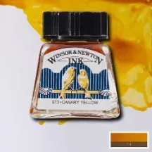 Tinta Winsor Newton 14ml  123 kanárisárga