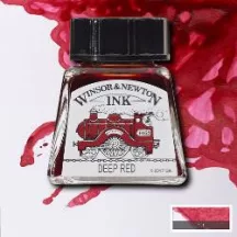 Tinta Winsor Newton 14ml  227 sötétvörös