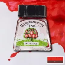 Tinta Winsor Newton 14ml  601 skarlátvörös