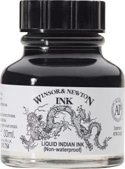 Winsor&Newton tinta 30ml 754 Liquid Indian Ink