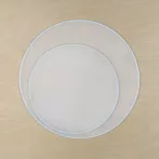 Selyem ablak kör 20cm Ponge 5